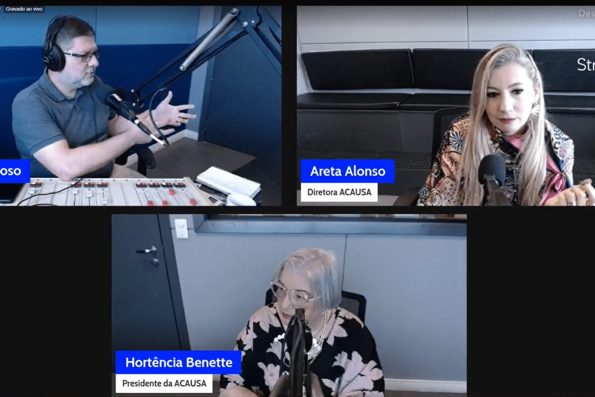 ACAUSA participa do programa Entrelinhas