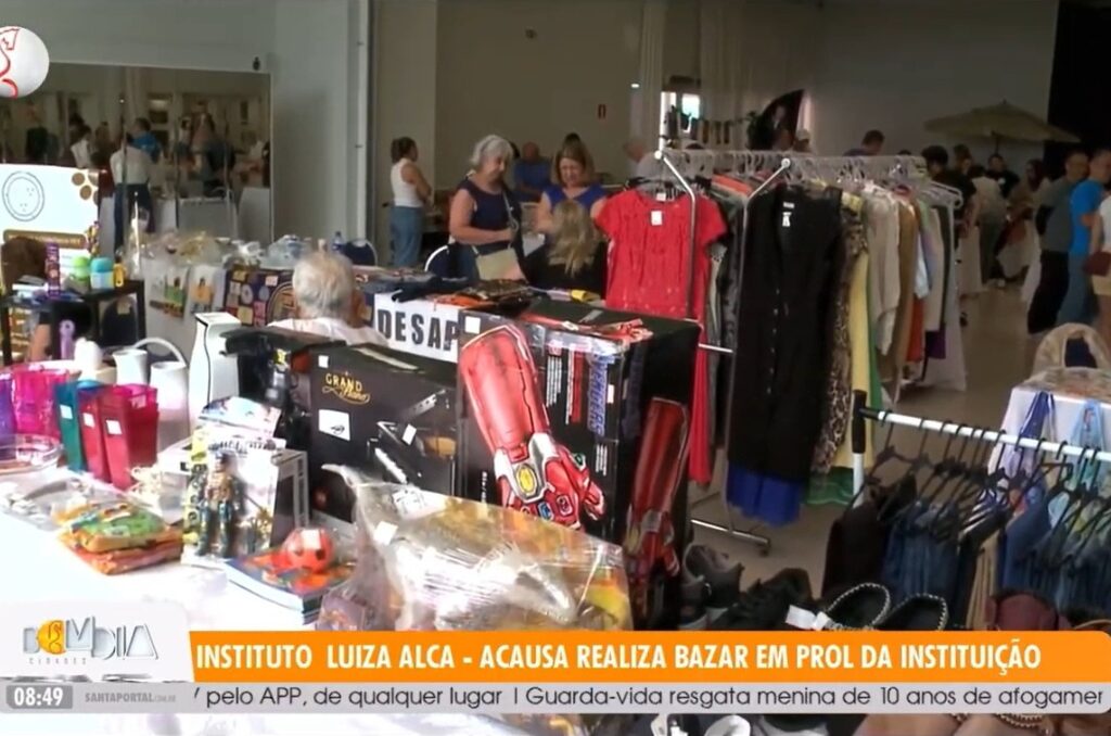 Instituto Luiz Alca - Acausa, realiza bazar em prol da Instituição